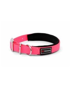 FREEDOG COLLAR ERGO PVC ROSA 15MM X 35 CM