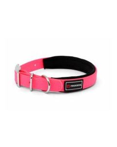 FREEDOG COLLAR ERGO PVC ROSA 20MM X 40 CM