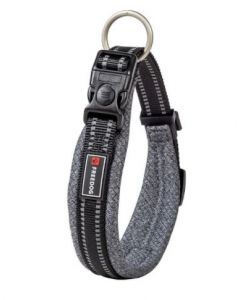 FREEDOG COLLAR SHIVA GRIS 10MMX20/35CM T-XS