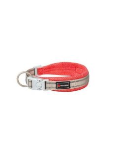 FREEDOG COLLAR SHIVA ROJO 25MMX38/66CM T-L