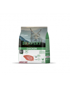 BRAVERY CAT ADULT CHICKEN 600GR