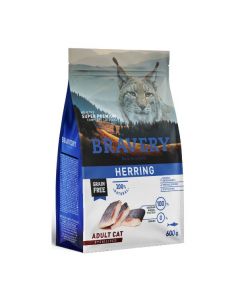 BRAVERY CAT ADULT STERILIZED HERRING 600GR