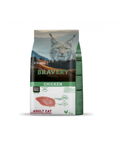 BRAVERY CAT ADULT STERILIZED CHICKEN 7KG