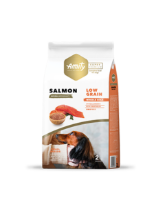 AMITY DOG SUPER PREMIUM MINI ADULT SALMON 2KG