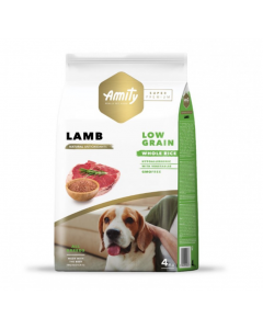 AMITY DOG SUPER PREMIUM ADULT LAMB 4KG