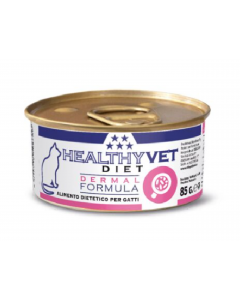 HEALTHY VET LATA PATE CAT FÓRMULA DÉRMICA 85G