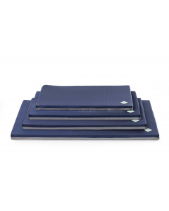 LEO PET COLCHON MARTE OXFORD PANAL AZUL/GRIS 50X80X4 CM