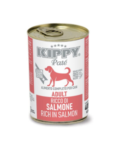 KIPPY PATÉ DOG ADULTO LATA SALMÓN 400gr