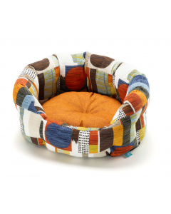 LEO PET CAMA PARA PERROS SANTORINI BRANDO 55X45X21H CM REM. CUS.