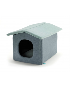 LEO PET CAMA LUXURY COTTAGE AZUL DALIA 47X35X35 CM