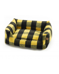 LEO PET CAMA PARA PERROS RODI CHALET AMARILLO 45X60 CM