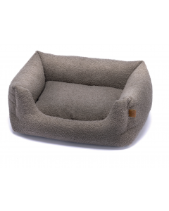 LEO PET CAMA RODI BEIGE PELOUCHE CON CREMALLERA 70X85 CM