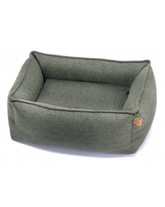 LEO PET CAMA ELBA VERDE NIEVE 45X60CM