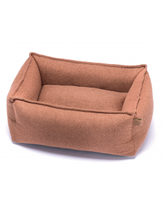 LEO PET CAMA ELBA MARRÓN NIEVE 45X60 CM