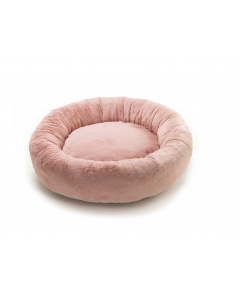 LEO PET CAMA DONUT ROSA SUPER SUAVE 60X20 CM