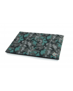 LEO PET COLCHON DESENFUNDABLE OXFORD CAMUFLAJE RESIST. AL AGUA 70X100X3H