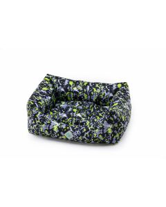 LEO PET CAMA RODI OXFORD GREEN RESISTENTE AL AGUA 45x60 CM