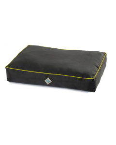 LEO PET COJÍN IMPERMEABLE LADRILLO NEGRO DESENFUNDABLE 50X80X15 CM