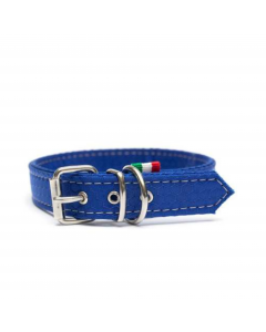 LEO PET COLLAR DE TELA IMPERMEABLE OXFORD AZUL 30x2 CM