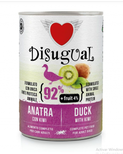 DISUGUAL DOG DUCK WITH KIWI 400G