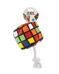 LEO PET JUGUETE DE PELUCHE DOGTOY CUBO RUBIK 10X10X10 CM